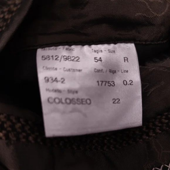 Men's Brioni Colosseo Cashmere Blazer Sport Coat 54 R - Picture 6 of 9